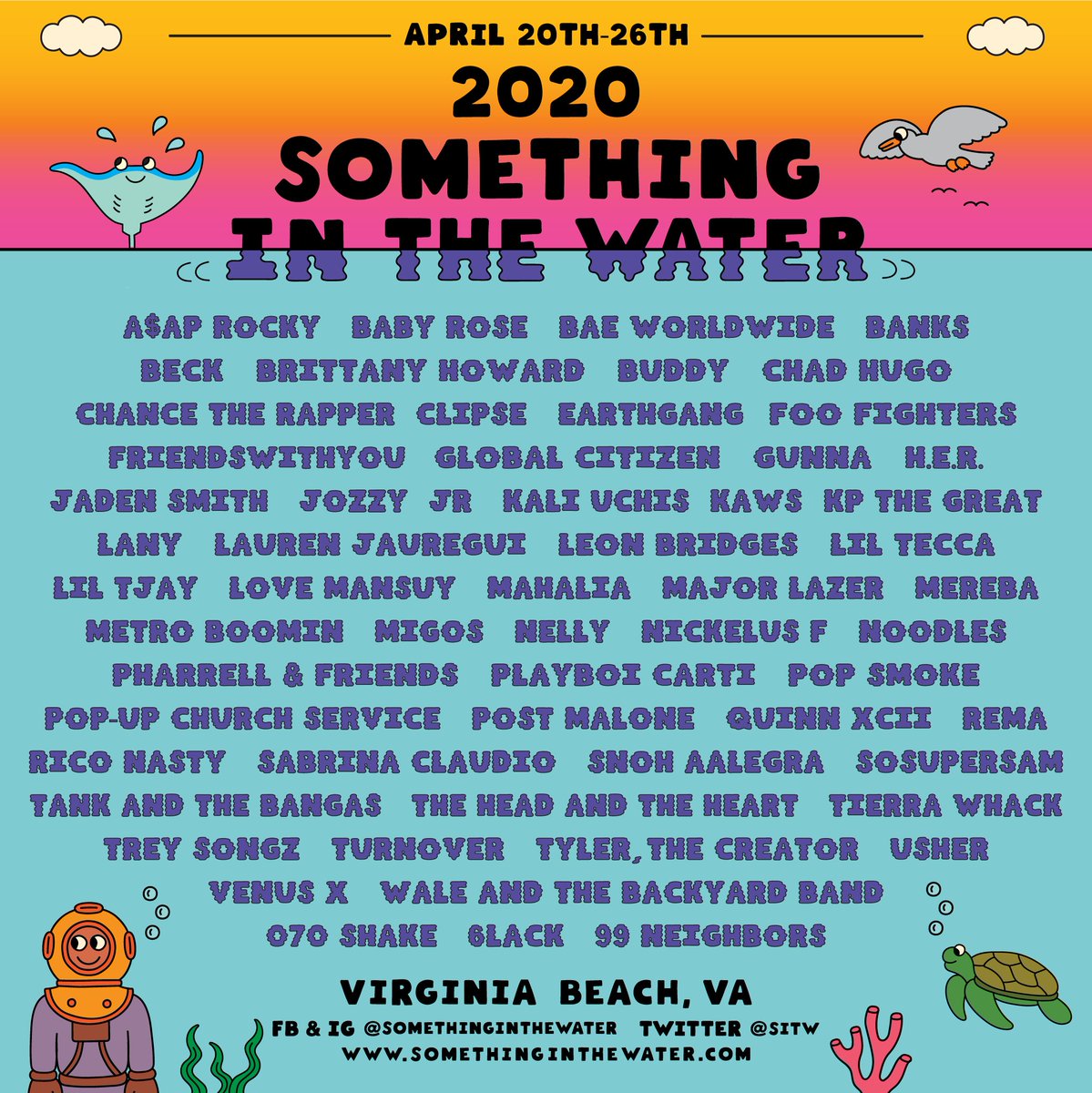 Something in the Water Event - Virginia Beach, VA